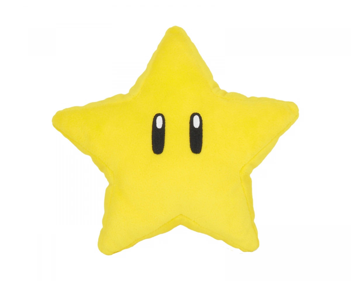 1UP - Super Mario: Super Star - Plysch