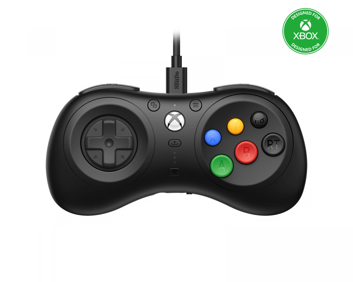 8BitDo M30 Wired Controller Xbox Black - Wired Controller - Microsoft Xbox One