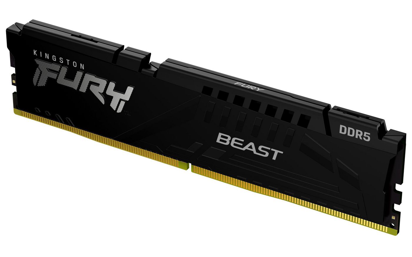 32 GB (1x32GB) DDR5-6400 Kingston FURY Beast Black CL32, AMD EXPO - Svart