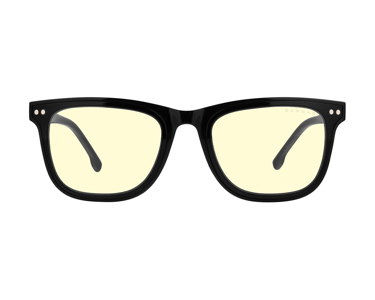 Gunnar Optiks Cupertino - Onyx - Amber - Två Linser