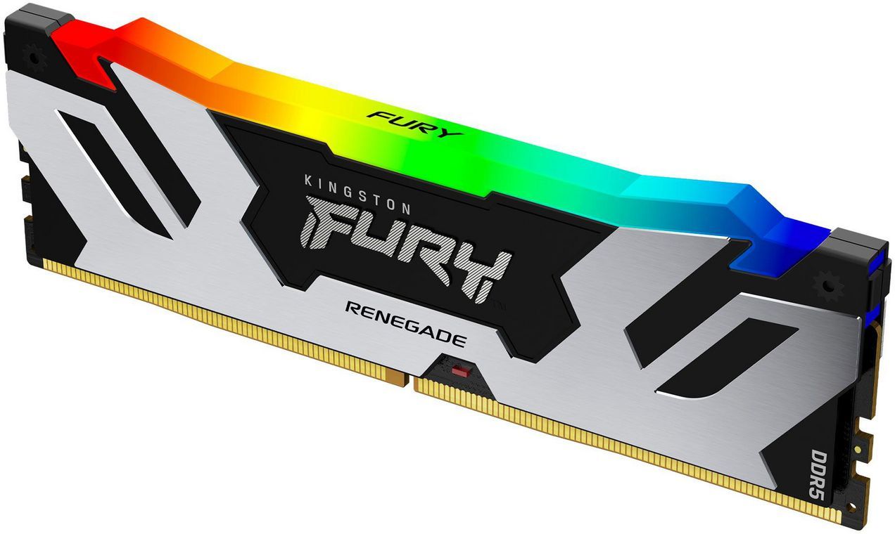 48 GB (1x48GB) DDR5-6400 Kingston FURY Renegade Silver RGB CL32, XMP - Silver