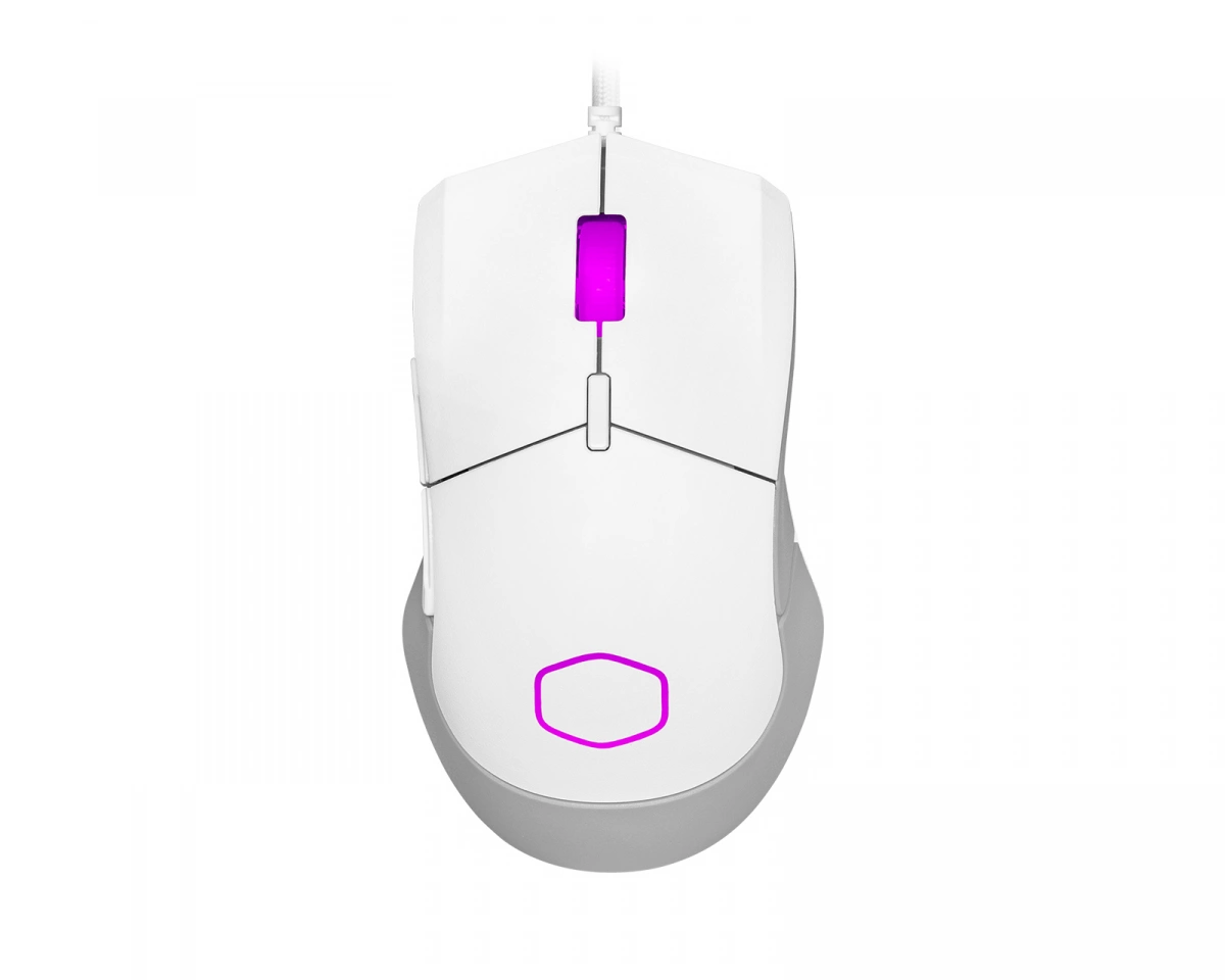 Cooler Master MM310 RGB Lightweight Gamingmus - Vit