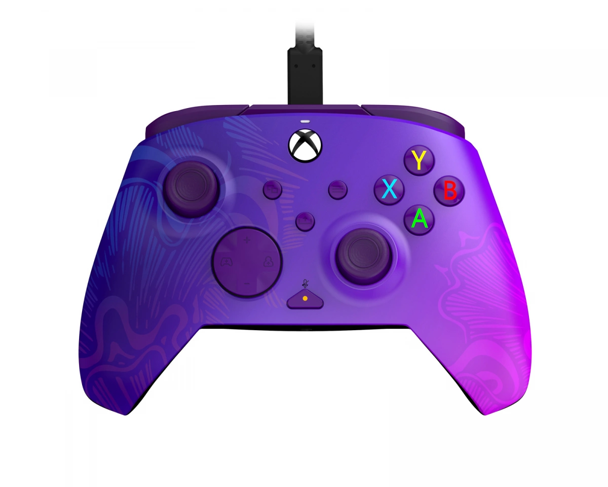 PDP Rematch Wired Controller - Purple Fade - Wired Controller - Microsoft Xbox One