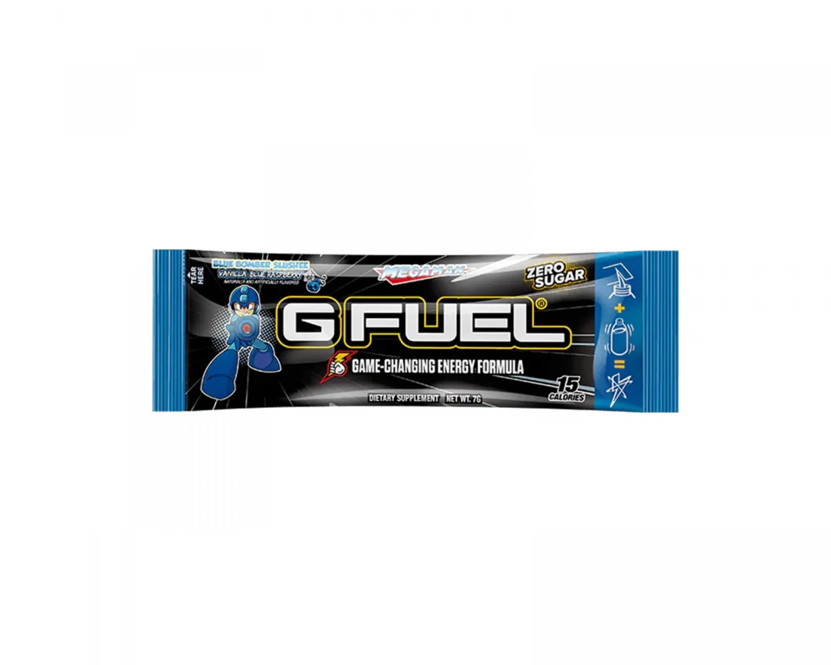 G FUEL Blue Bomber Slushee - Single Energy Pack