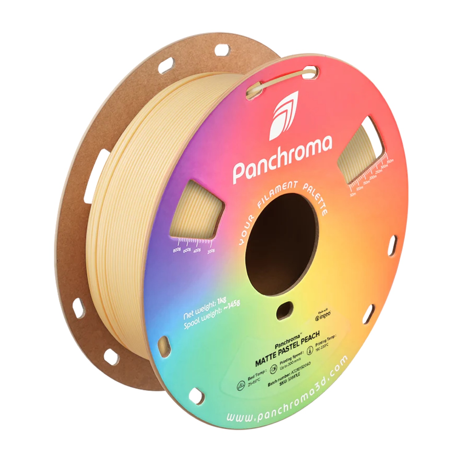 Polymaker Panchroma™ PLA Matte Pastel Peach, 1,75 mm / 1000 g