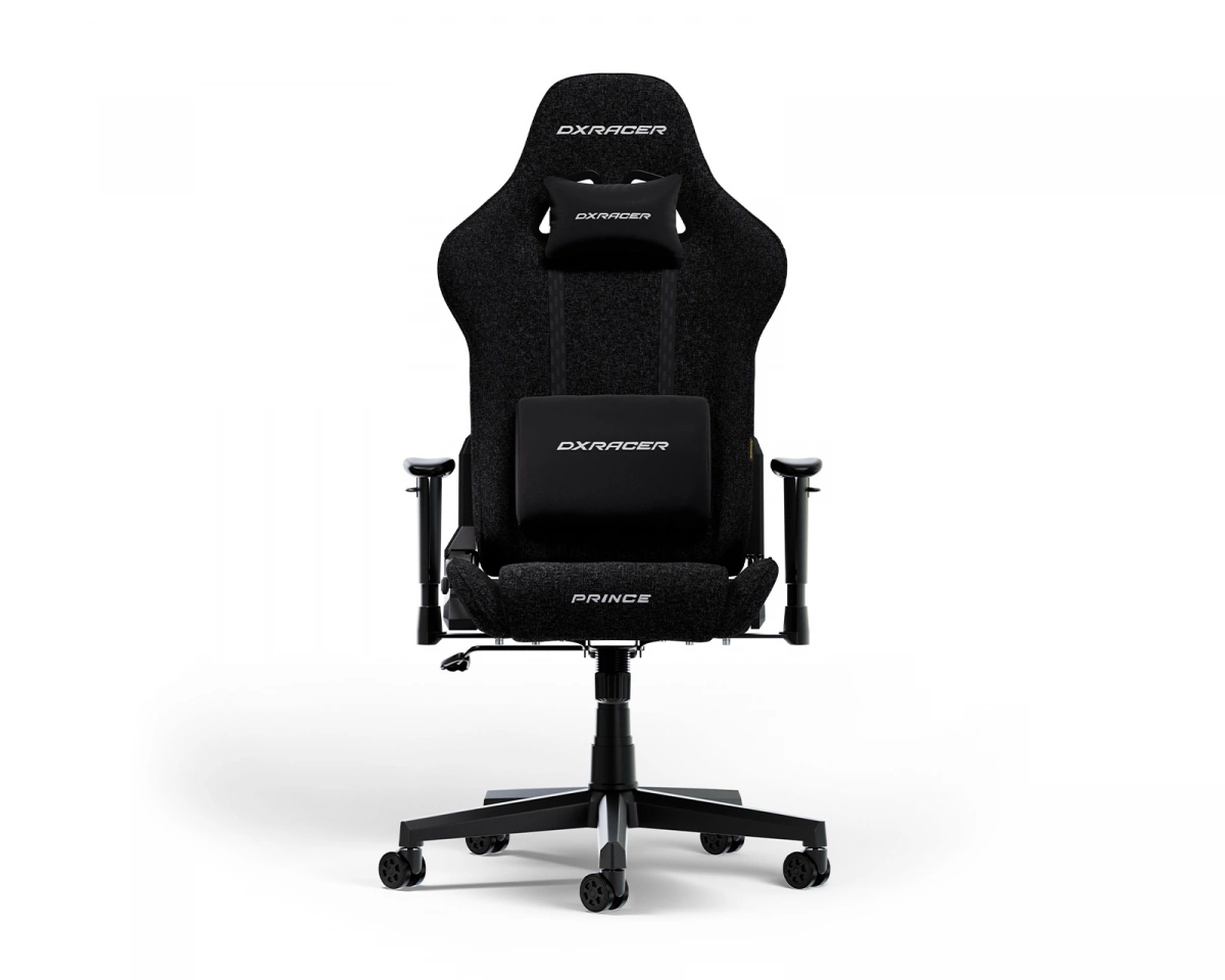 DXRacer PRINCE Gamingstol Svart Tyg L