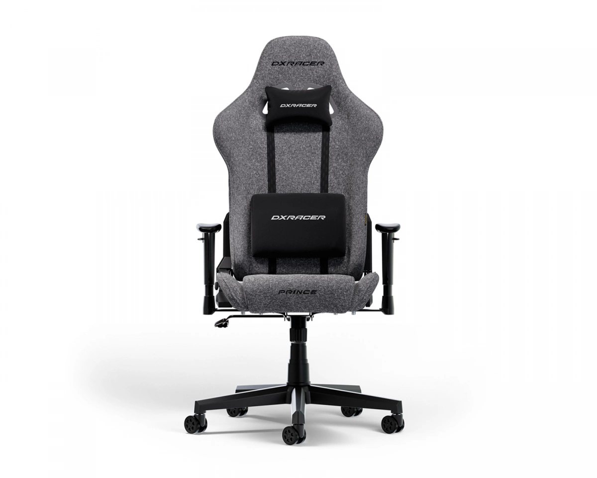 DXRacer PRINCE Gamingstol Grå Tyg L