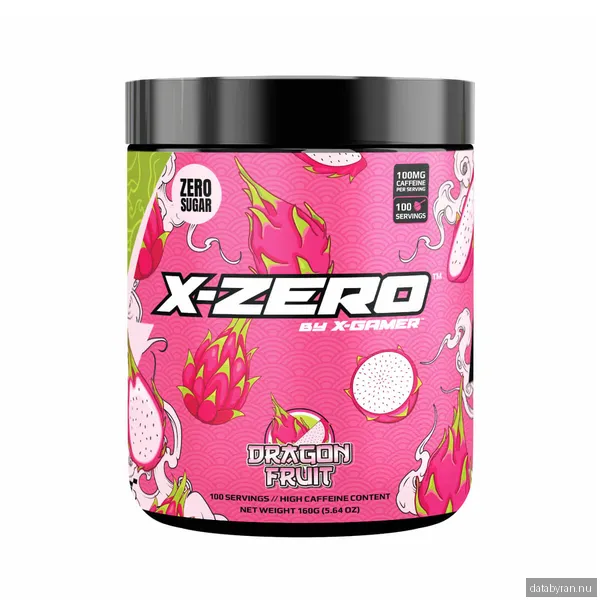 X-Gamer X-Zero Dragon Fruit - 100 Serveringar