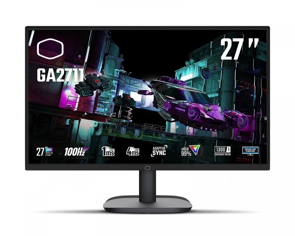 Cooler Master GA2711 27" QHD 100Hz IPS Gamingskärm