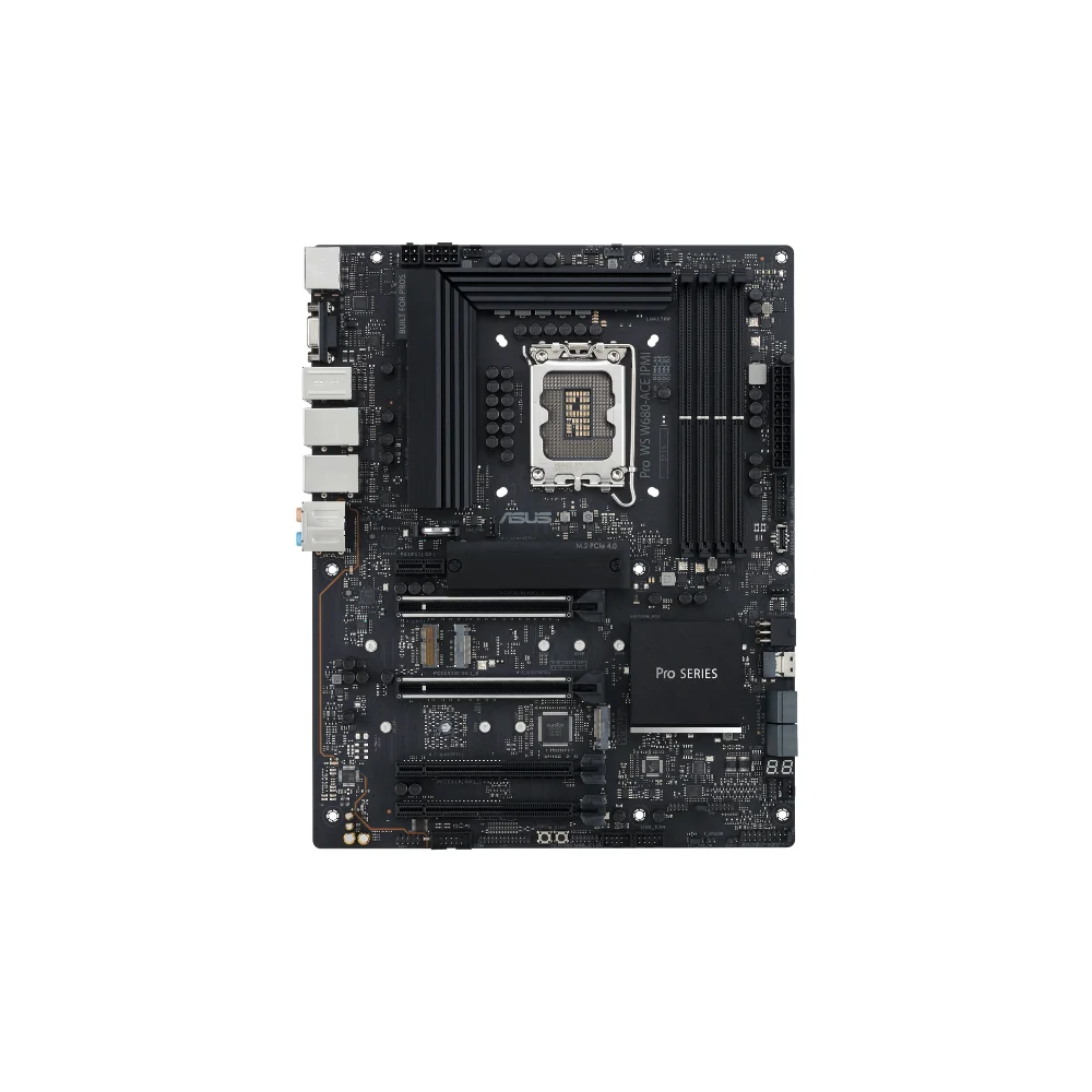 ASUS PRO WS W680-ACE IPMI Moderkort - Intel W680 - Intel LGA1700 socket - DDR5 RAM - ATX