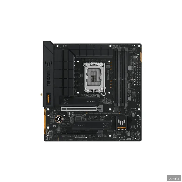ASUS TUF GAMING B760M-BTF WIFI Moderkort - Intel B760 - Intel LGA1700 socket - Micro-ATX