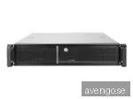 Chieftec UNC-209SR-B - rack-mountable - 2U - ATX - Chassi - Server (Rack) - Svart