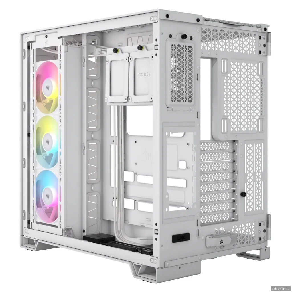 Corsair iCUE 6500X RGB - Chassi - Tower - Vit