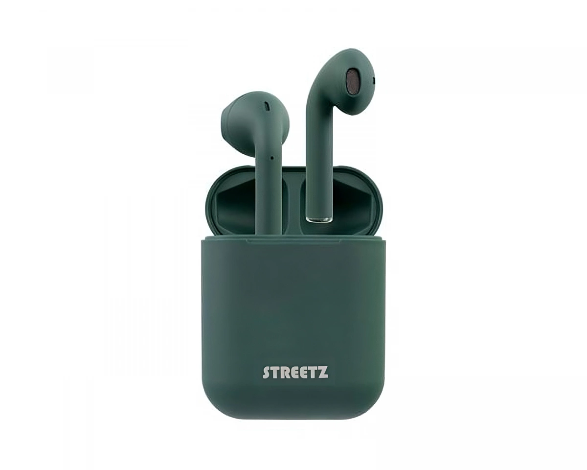 STREETZ T100 TWS Stereo In-Ear Hörlurar - Matte Green