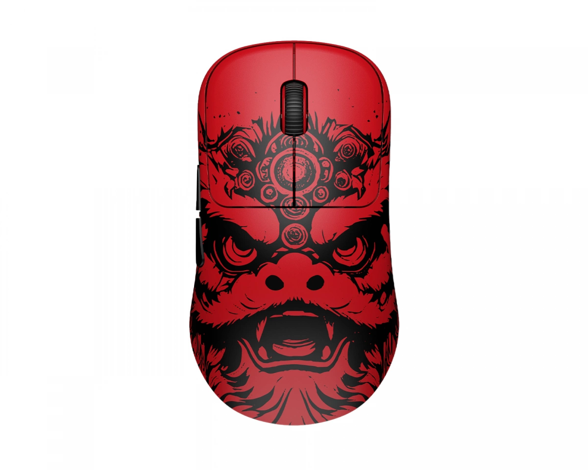 Waizowl OGM Cloud 8K Trådlös Gamingmus - Crimson Lion (DEMO)