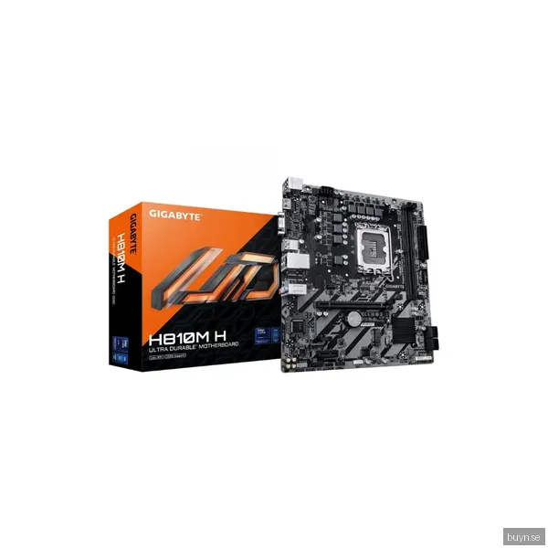 GIGABYTE H810M H Moderkort - Intel H810 - Intel LGA1851 - DDR5 RAM - Micro-ATX