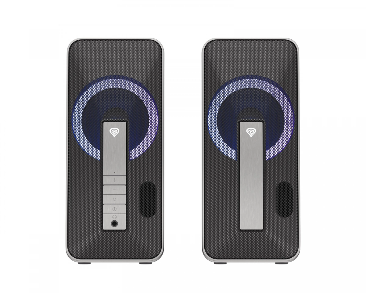 Genesis Helium 100BT 2.0 Högtalare med Bluetooth - Svart