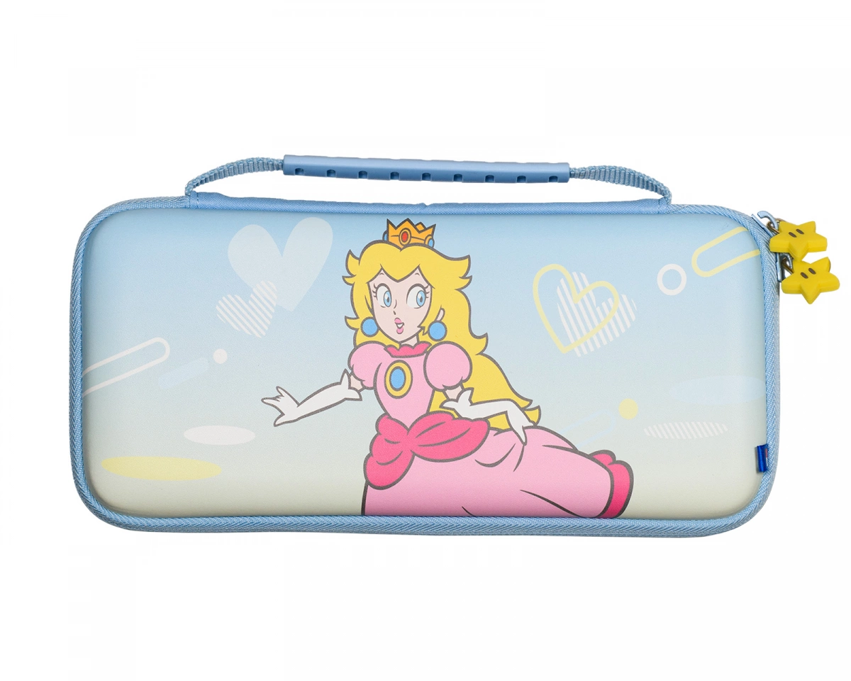 HORI Slim Tough Pouch (City Pop Peach) - Miscellaneous Bag - Nintendo Switch