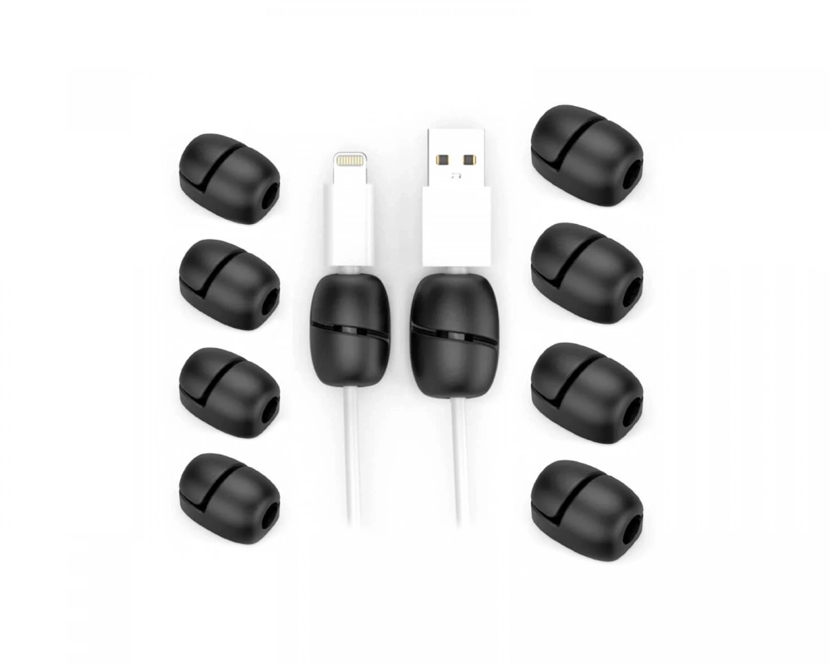 DESIRE2 Kabelklämma Nuggets Tidy - 10 st- Svart