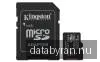 Micro Secure Digital SDXC 128 GB Kingston Industrial pSLC, 100/80 MB/sek, Class 10, UHS-I U3, V30, A1, inkl. SD-adapter