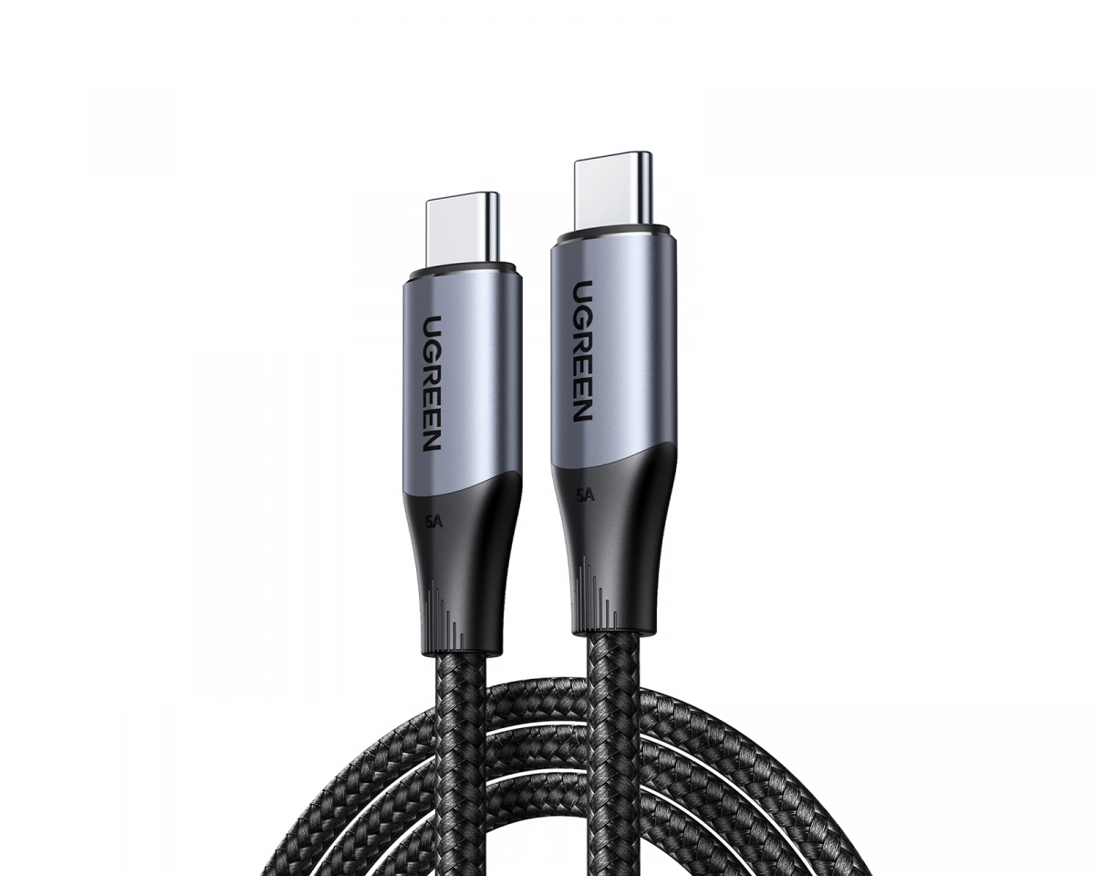 UGREEN USB-C <-> USB-C - 1m - Sort