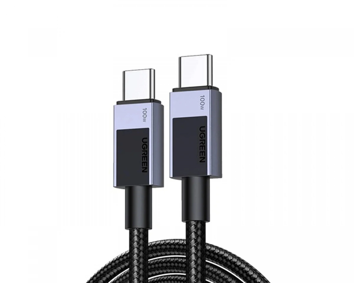 UGREEN USB-C <-> USB-C - 100W - 3m - Svart