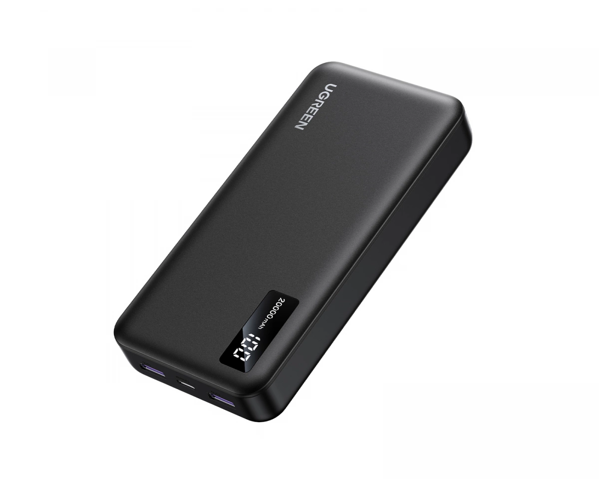 UGREEN 20000mah Two-Way Fast Charging Power Bank PowerBank - Svart - 20000 Ah