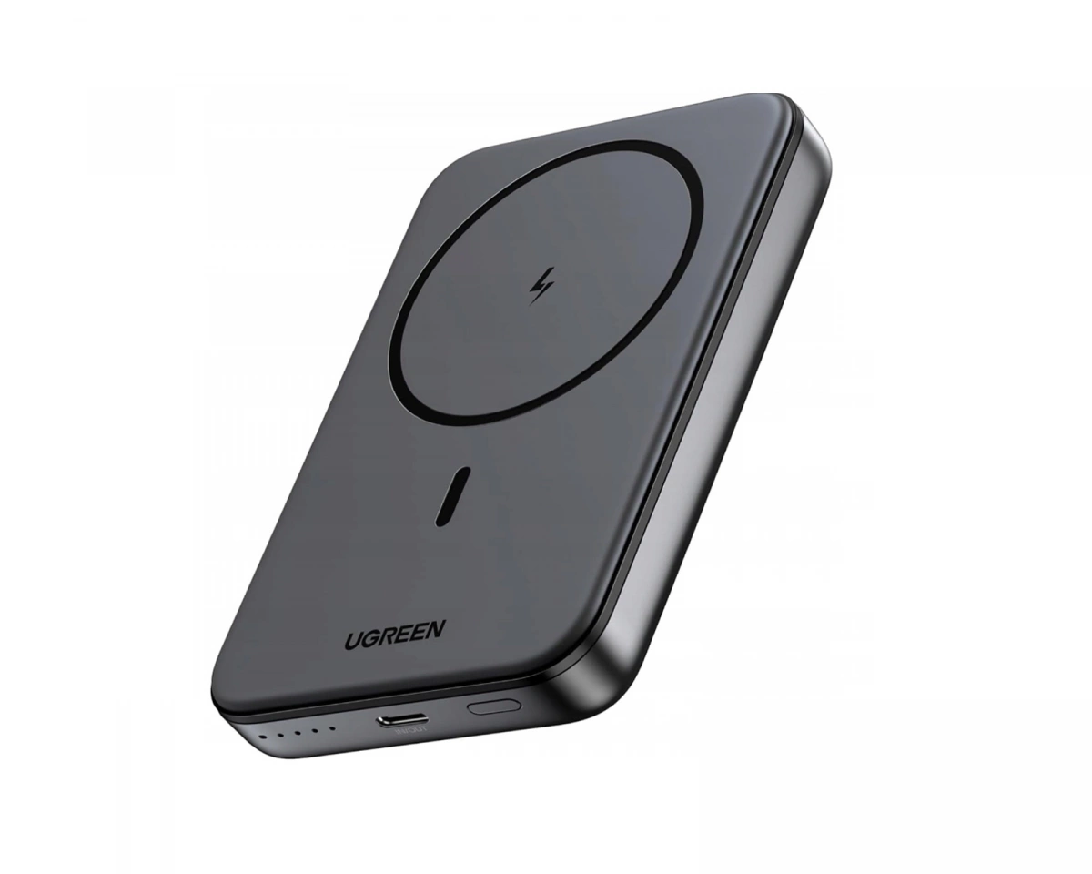 UGREEN 10000mah Magnetic Wireless Power Bank Space Grey PowerBank - Grey - 10000 mAh