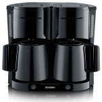 Dubbel Termosbryggare KA9315 1000W Svart