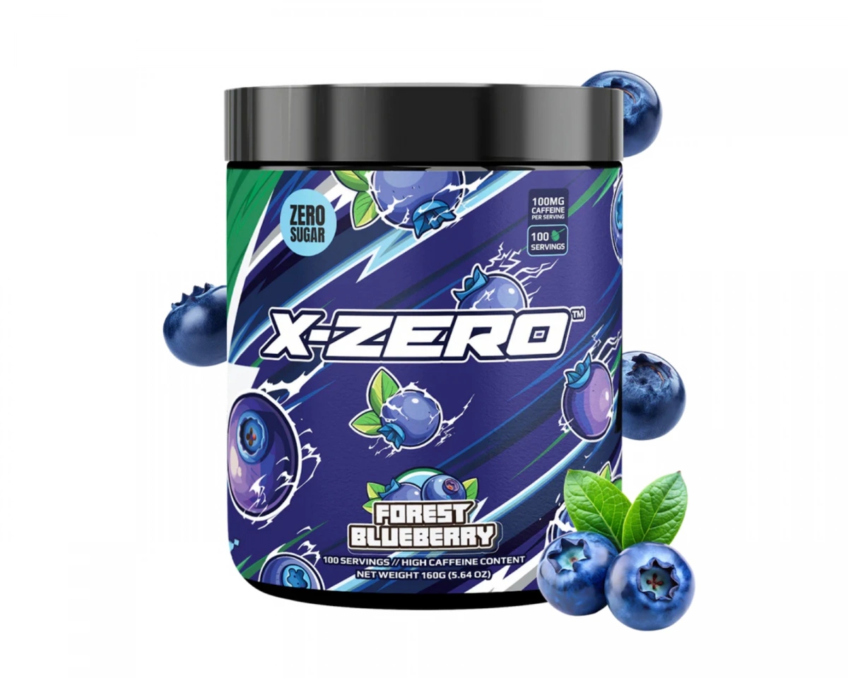 X-Gamer X-Zero Forest Blueberry - 100 Serveringar