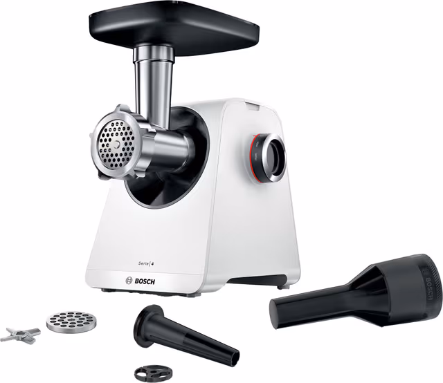 Bosch Series 4 köttkvarn MFWS420W (vit)