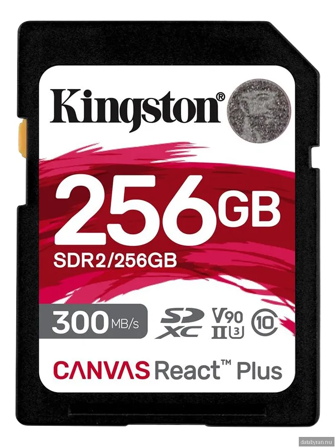 Kingston Canvas React Plus V90 SD - 300MB/s - 256GB
