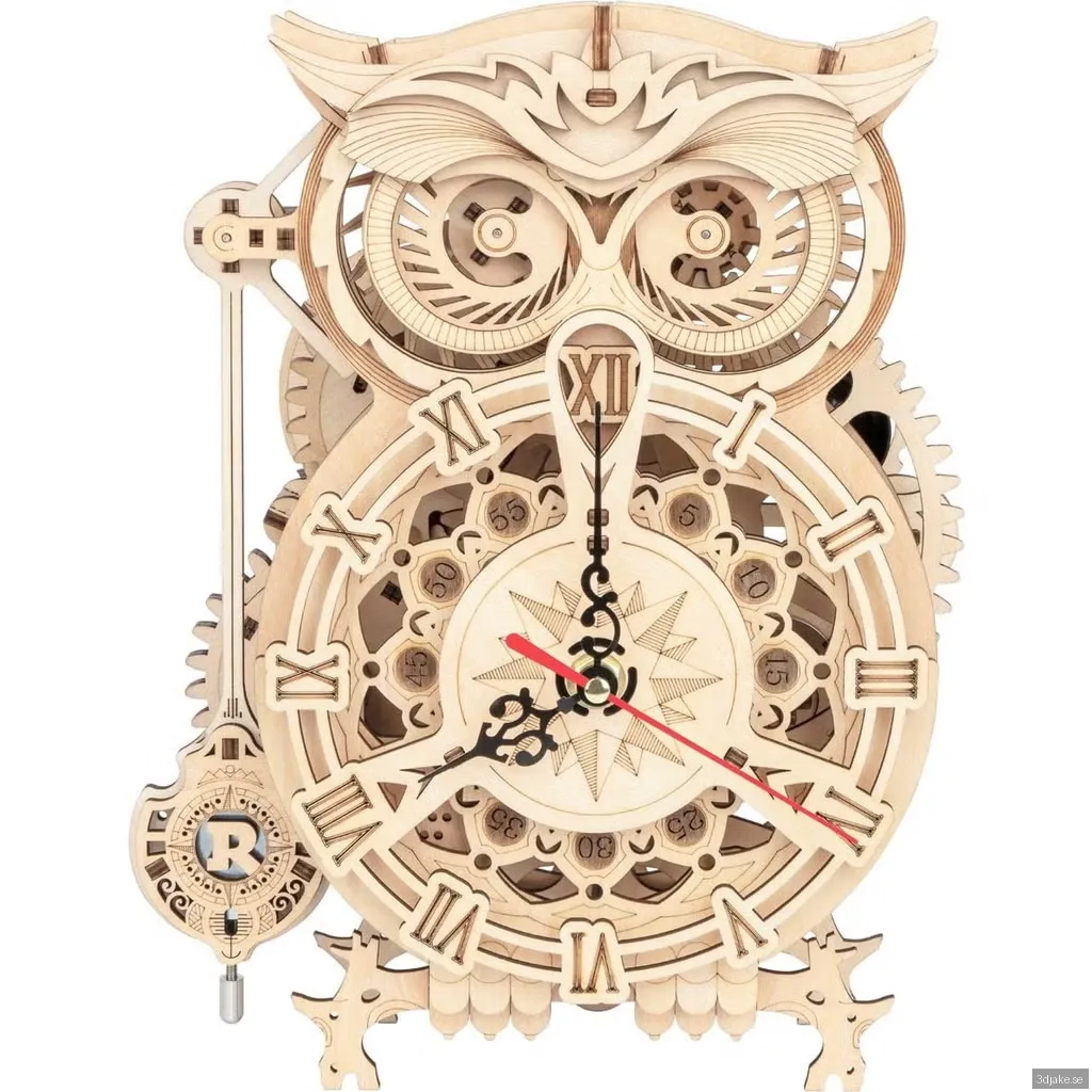 ROKR Owl Clock, 1 Set