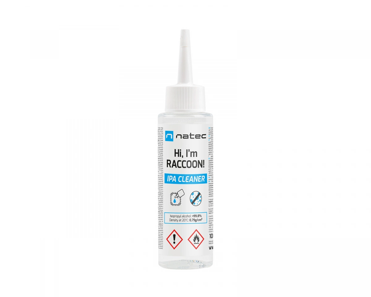 Natec Raccoon - cleaning liquid for hardware body camera - 100ml