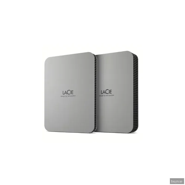 LaCie Mobile Drive - Extern Hårddisk - 1TB - Silver