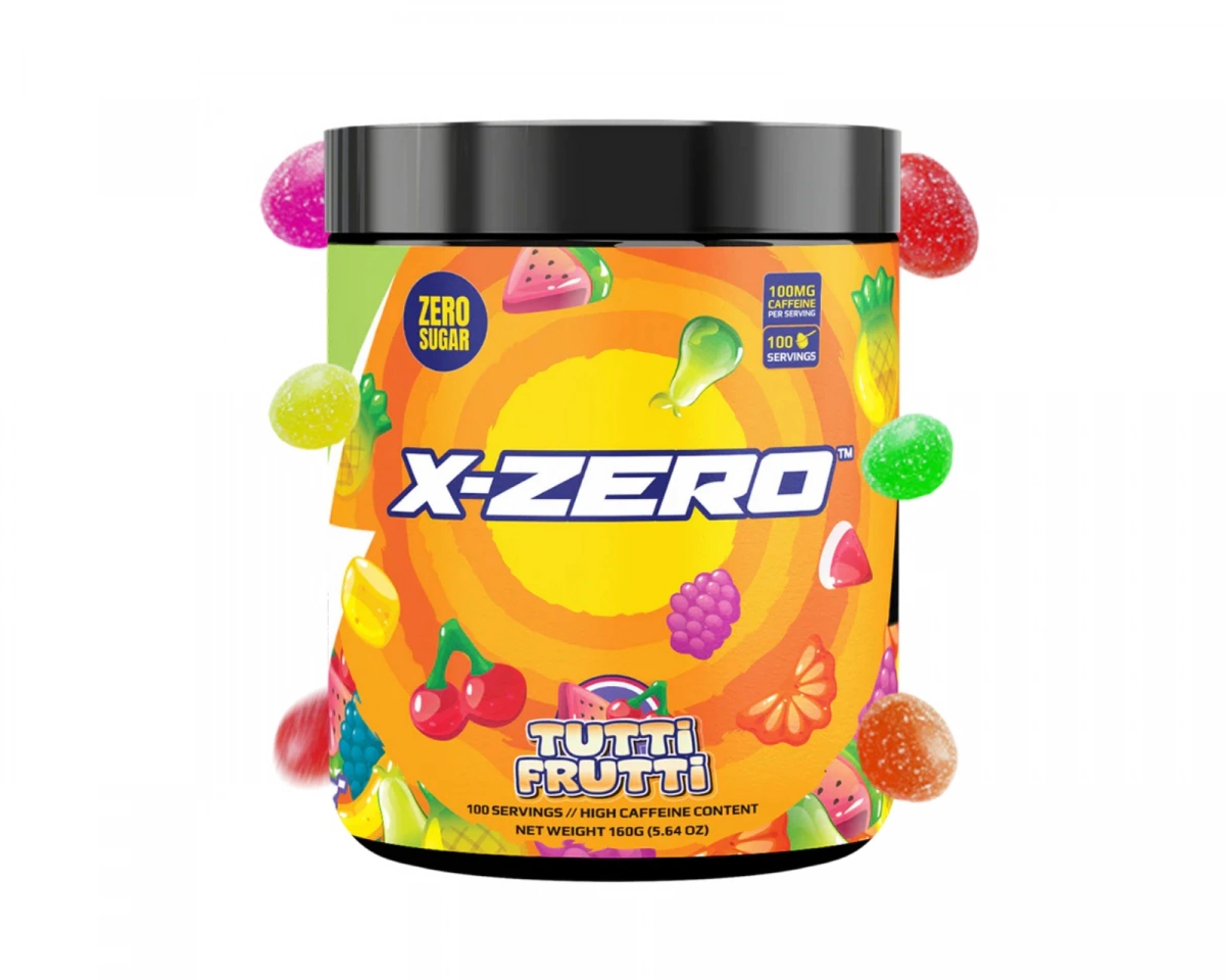 X-Gamer X-Zero Tutti Frutti - 100 Serveringar