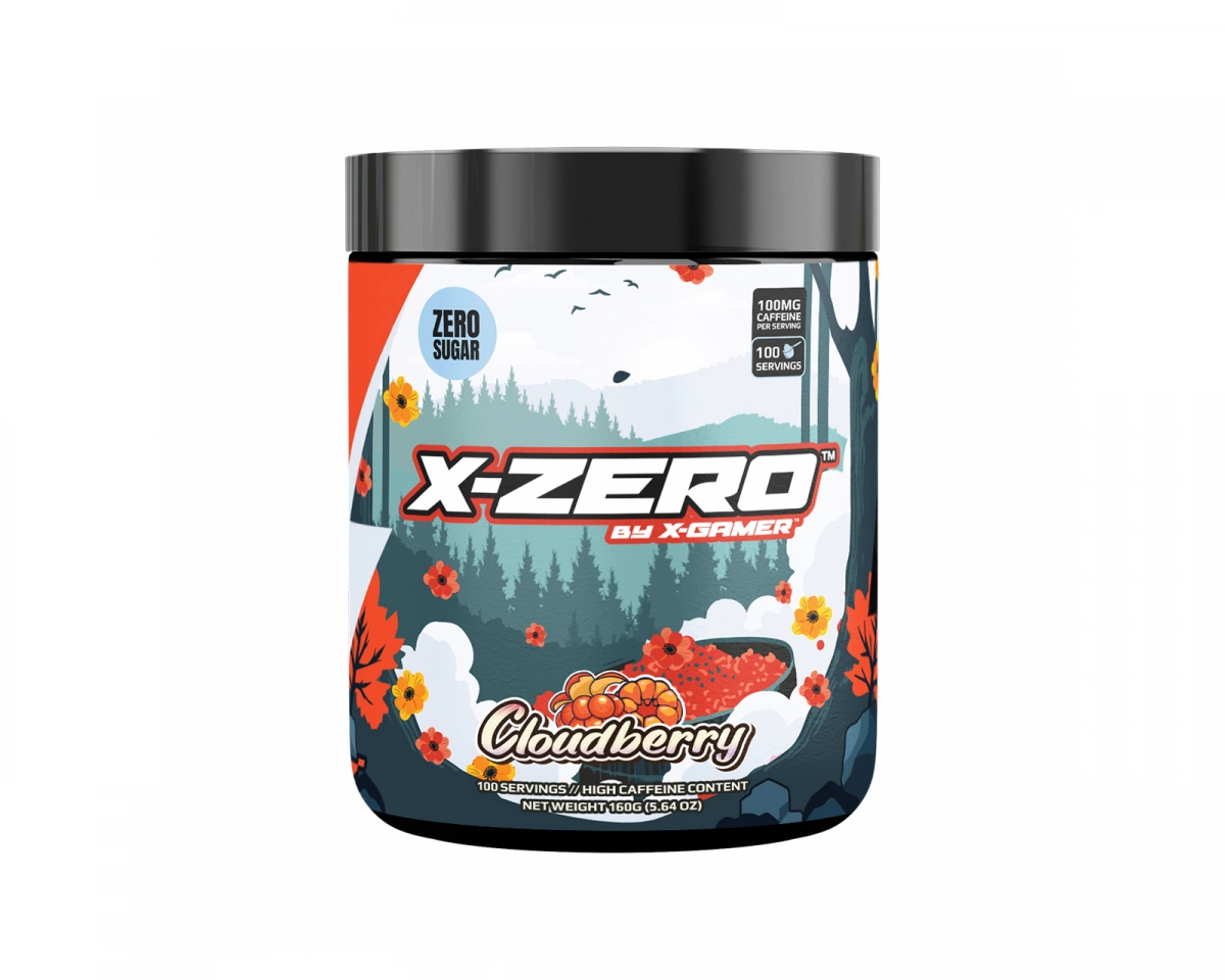 X-Gamer X-Zero Cloudberry - 100 Serveringar