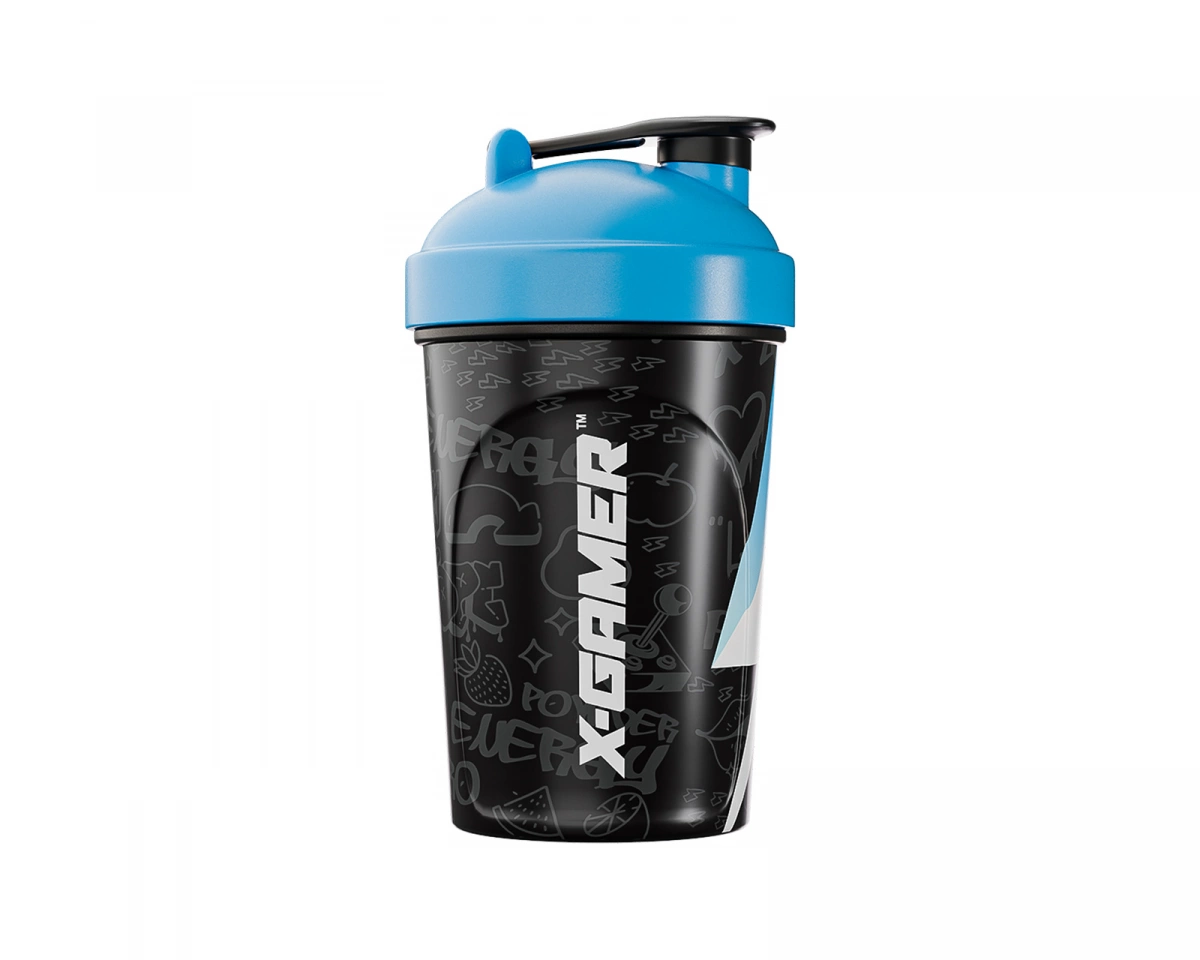 X-Gamer X-Zero Shaker 500ml - Svart & Blå