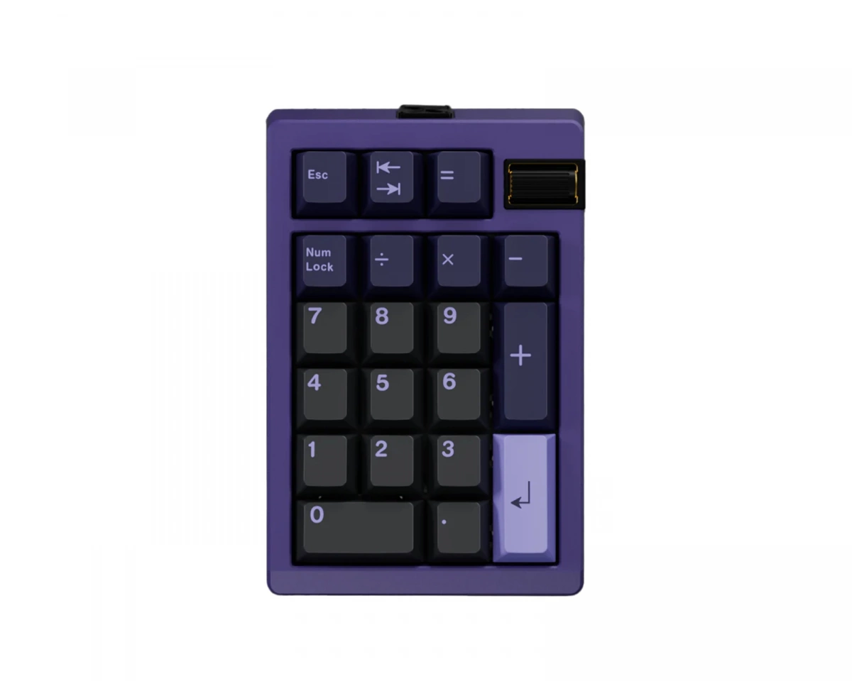 Wuque Studio ZoomPad TIGA Numpad Barebone Kit - Grape Purple