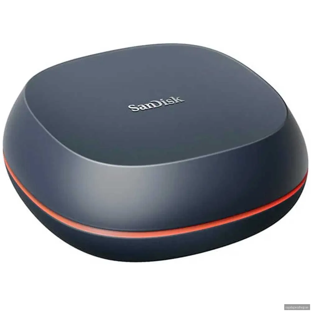 SANDISK Desk Drive SSD - 4TB - Grå - Extern SSD - USB 3.2 Gen 2