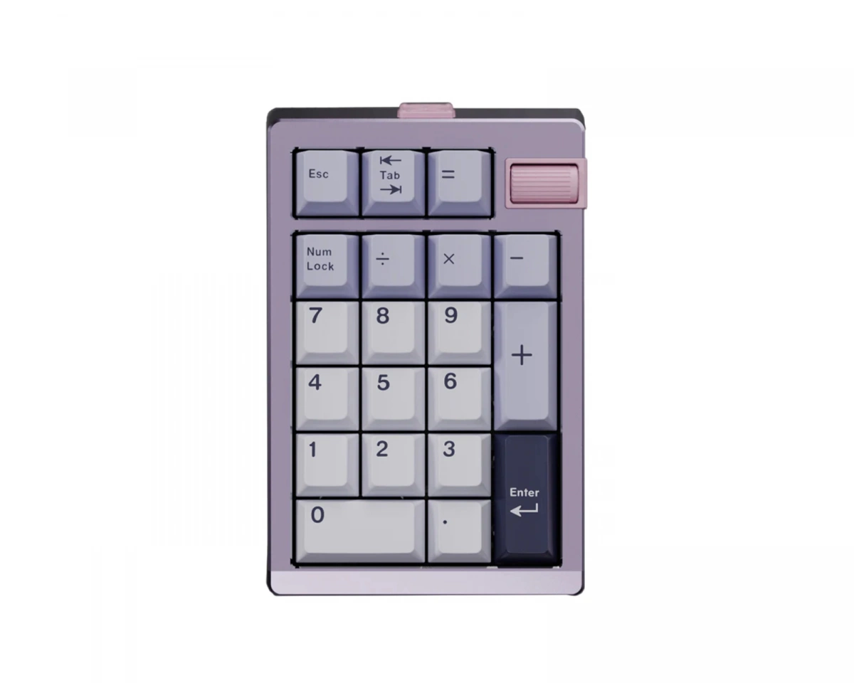 Wuque Studio ZoomPad TIGA Numpad Barebone Kit - Anodized Lavender