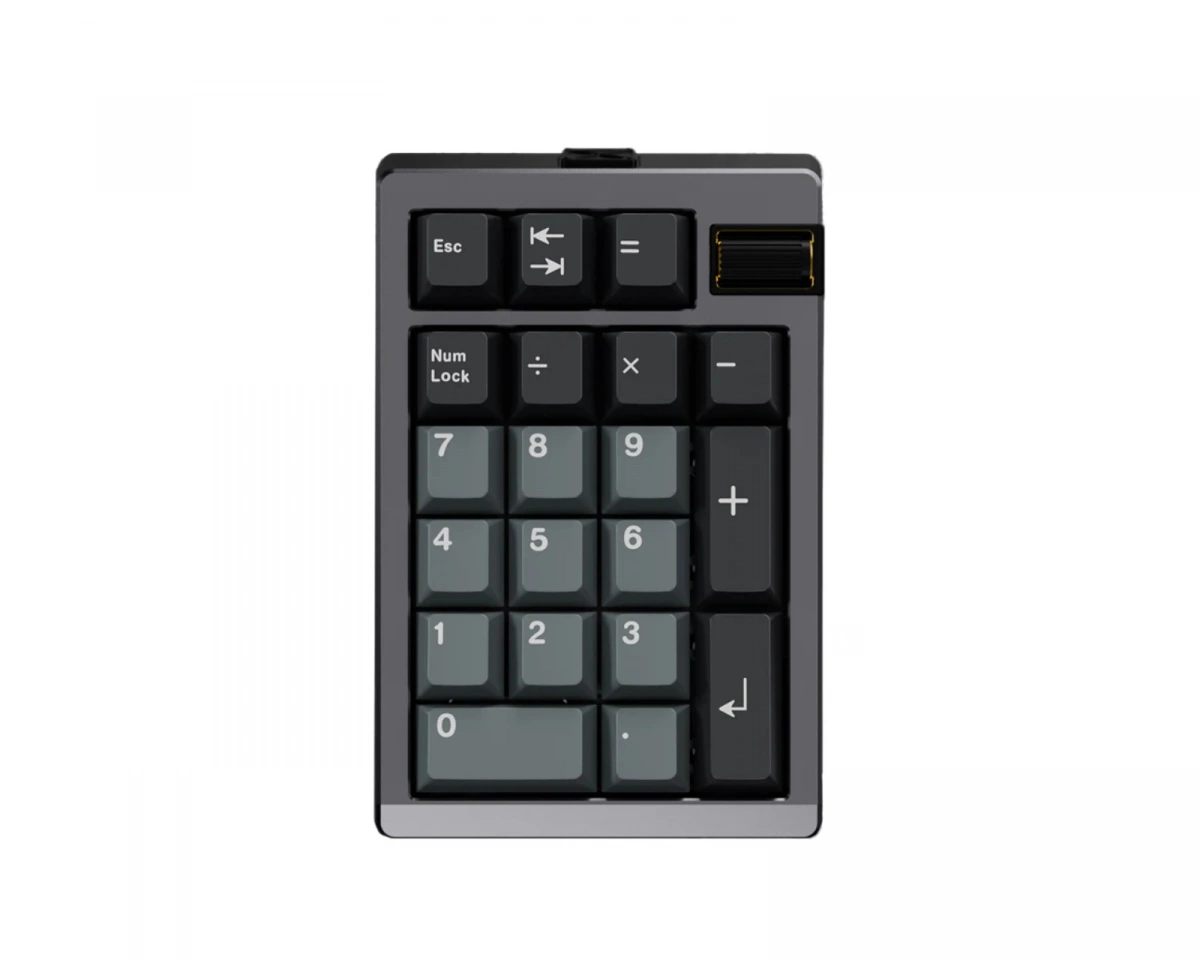 Wuque Studio ZoomPad TIGA Numpad Barebone Kit - Gunmetal Gray