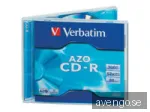 CD-R media Verbatim DataLifePlus 80 min 52X, jewel case, 10-pack
