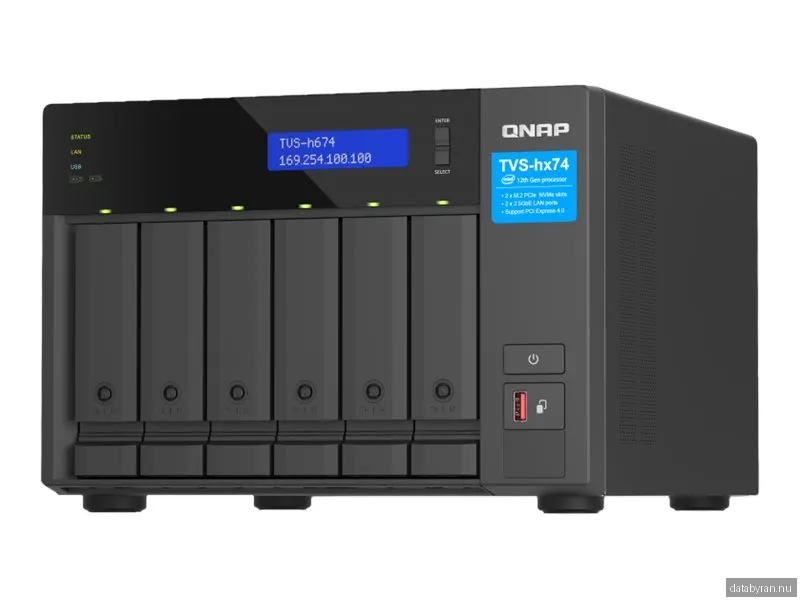 QNAP TVS-H674 - NAS Server