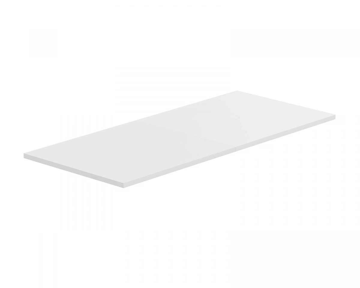 MaxMount Skrivbordsskiva 1600x700mm till MaxMount Frame - Vit