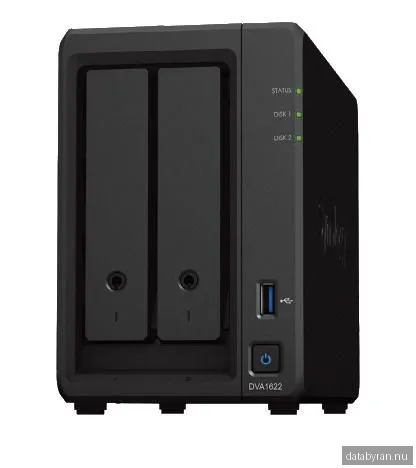 Synology DVA1622 2-Bay Deep Learning NVR - NAS Server