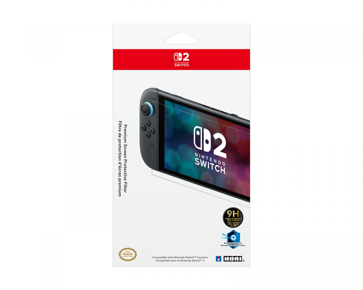 Hori Premium Skärmskydd för Nintendo Switch 2