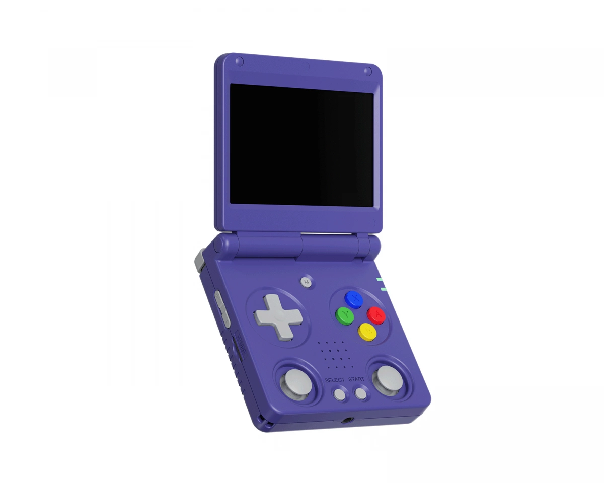 Anbernic RG34XXSP Retro Emulator (64GB) - Indigoblå