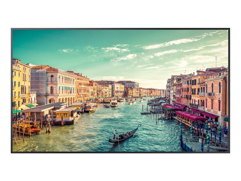 98" Samsung QM98T-B, 4K/3840x2160, LAN/WiFi, högtalare, Tizen, 24/7-drift