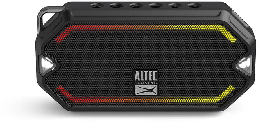 Altec Lansing IMW1000 HydraMini RGB, Bluetooth, vattentät IPX67 - Svart